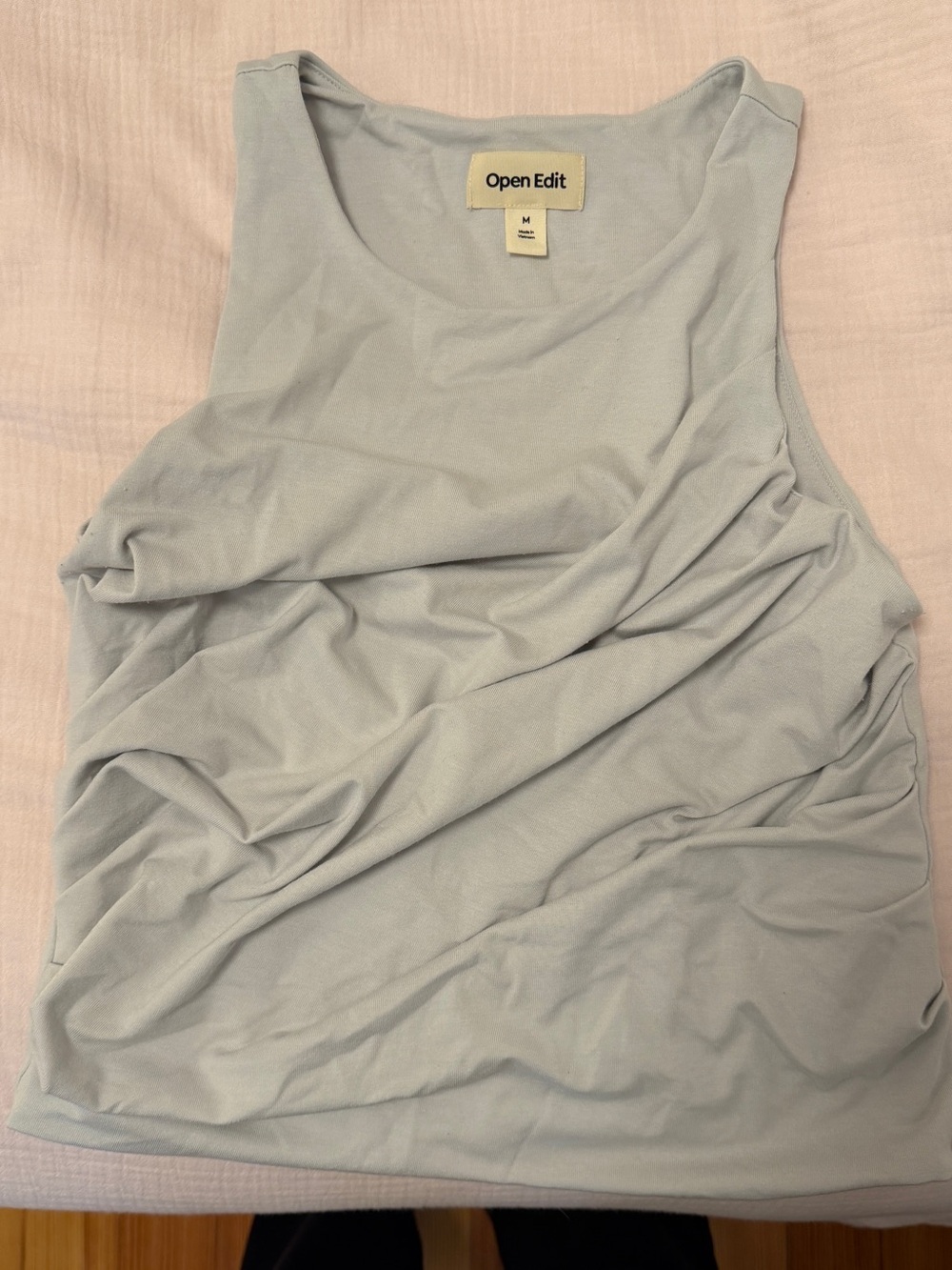 Open Edit ruched tank top